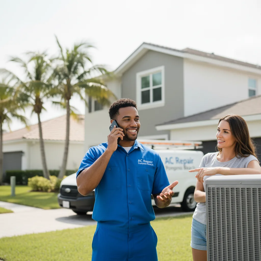 AC Repair Pompano Beach customer support in Helenwood